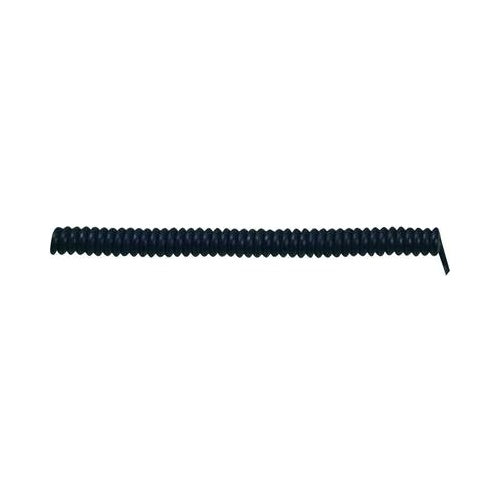 LappKabel Spiralkabel X05VVH8-F 300 mm / 900 mm 5 x 0.75 mm² Schwarz 73222341 1 St. (73222341) afbeelding 1