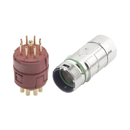 LappKabel EPIC® Steckverbinder M23 8+1polig im Set EPIC® KIT M23 F6 8+1-POL MALE Inhalt: 1 Set (75009701) afbeelding 1