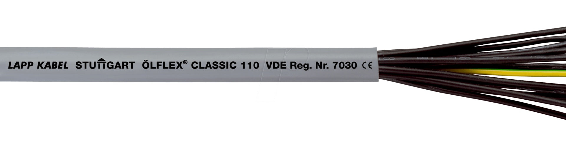 Lapp ÖLFLEX Classic 110 Signalkabel 100 m Grau (1119203) afbeelding 1