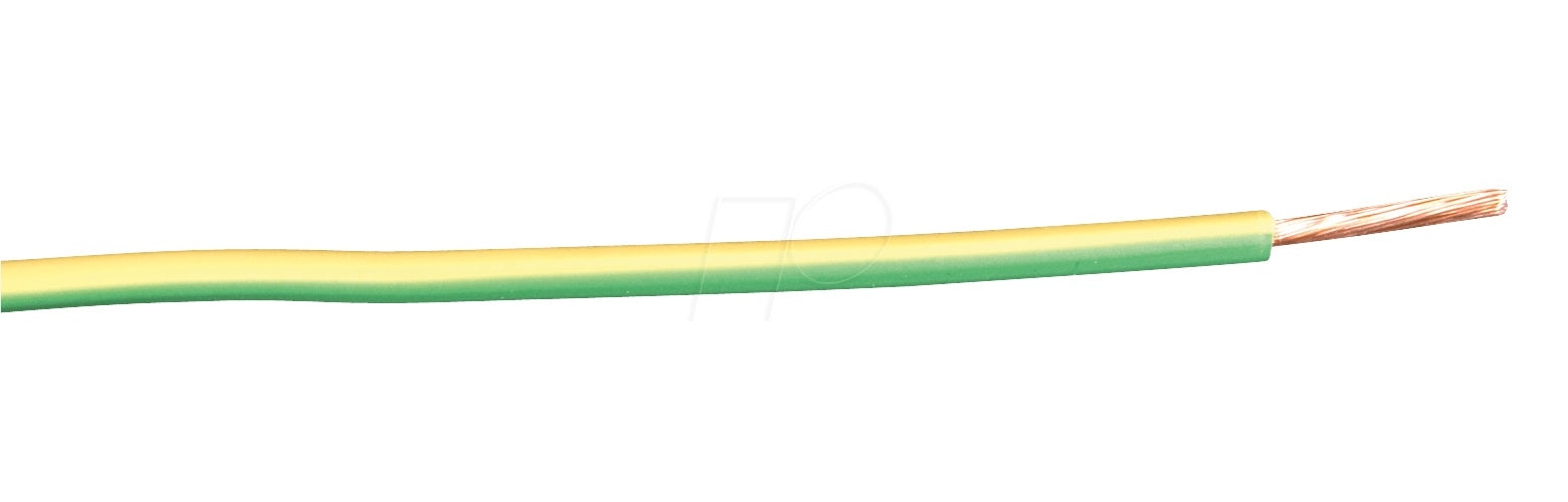 LAPPKABEL H07VK 16GG-100 - Schaltlitze H07V-K, 16 mm², 100 m, grün / gelb (4520006/100) afbeelding 1