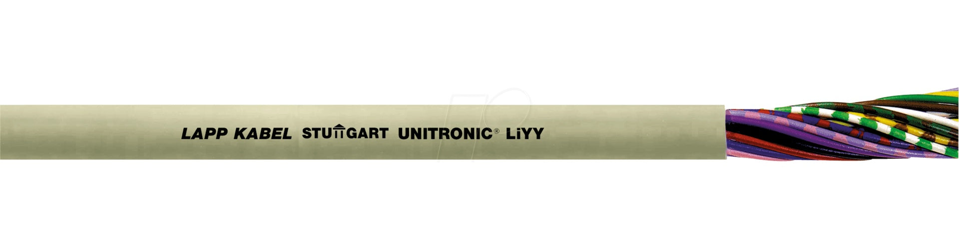 Lapp LiYY 2x0.5-100 - UNITRONIC - 100 m 2 x 0.5 - Kabel - Kabel - 100 m Signalkabel (0028502/100) afbeelding 1