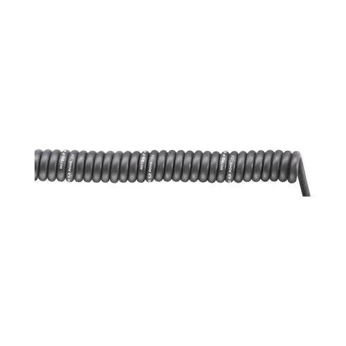 LappKabel Spiralkabel SPIRAL H07BQ-F 1500 mm / 4500 mm 3 x 1.5 mm² Schwarz 70002752 1 St. (70002752) afbeelding 1
