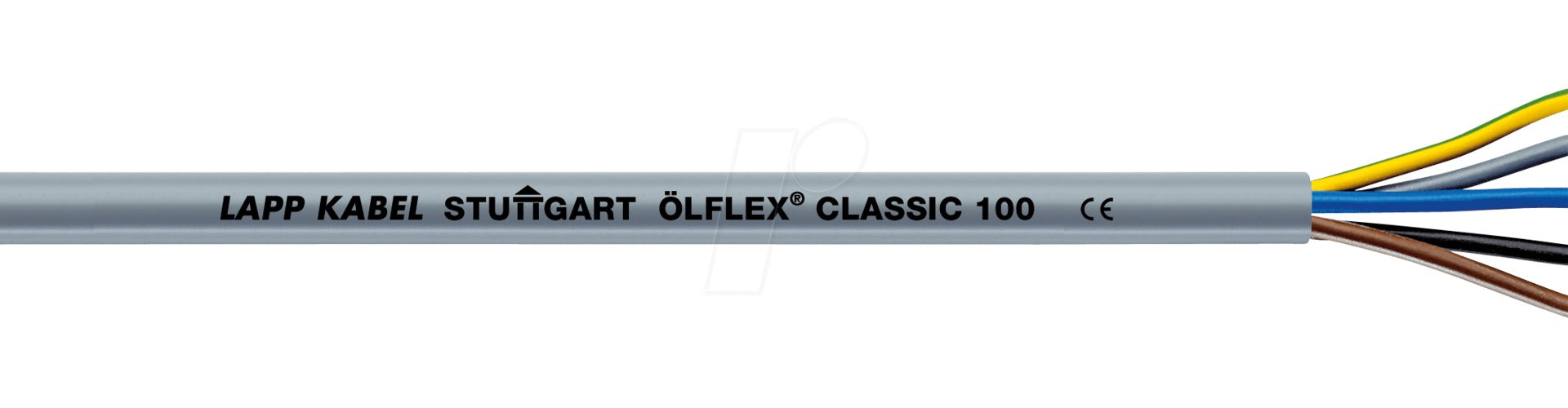Lapp ÖLFLEX CLASSIC 100 Signalkabel 50 m Grau (00100004/50) afbeelding 1