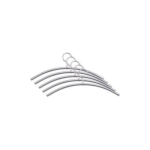 kerkmann Chrom-Kleiderbügel, chrom Stärke: 10 mm, Länge: 460 mm, gebogen - 5 Stück (6006) afbeelding 1