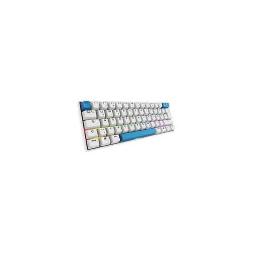 Sharkoon Skiller SGK50 S4 Gen2 PBT weiss DE-Layout Gateron G Pro 3.0 Yellow (4044951041947) afbeelding 1