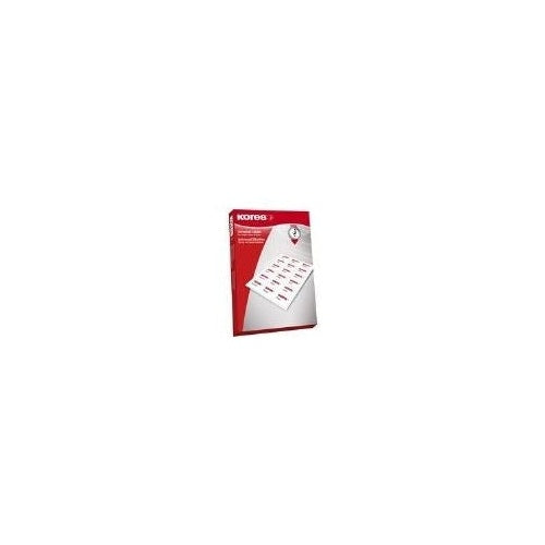 Kores Universal-Etiketten, 210 x 297 mm, weiß, 500 Blatt ohne Rand (E210297500) afbeelding 1
