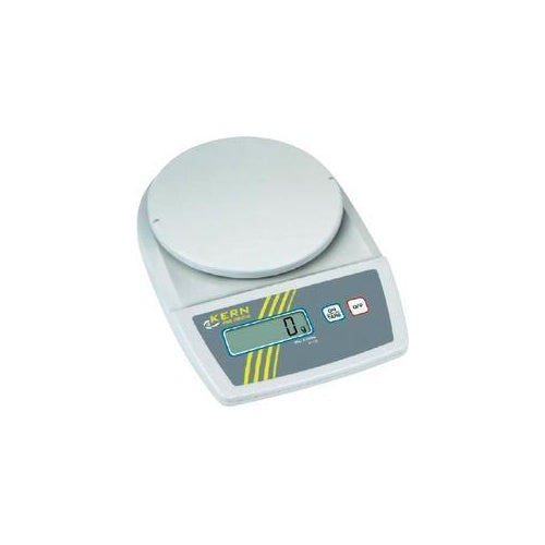 Kern Briefwaage Wägebereich (max.) 3 kg Ablesbarkeit 0.1 g netzbetrieben, batteriebetrieben Silber (EMB 3000-1) afbeelding 1