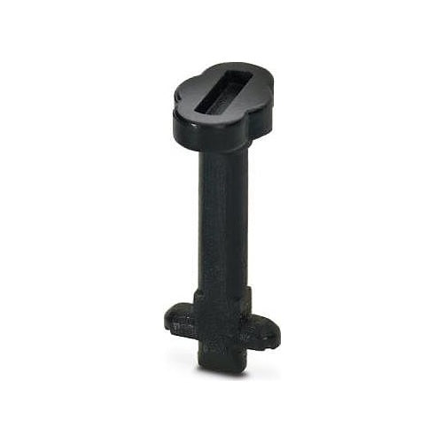 Phoenix Contact Hutschienen-Gehäuse Verriegelungselement UM-PRO PCB S-LOCK BK 100 St. (2200168) afbeelding 1