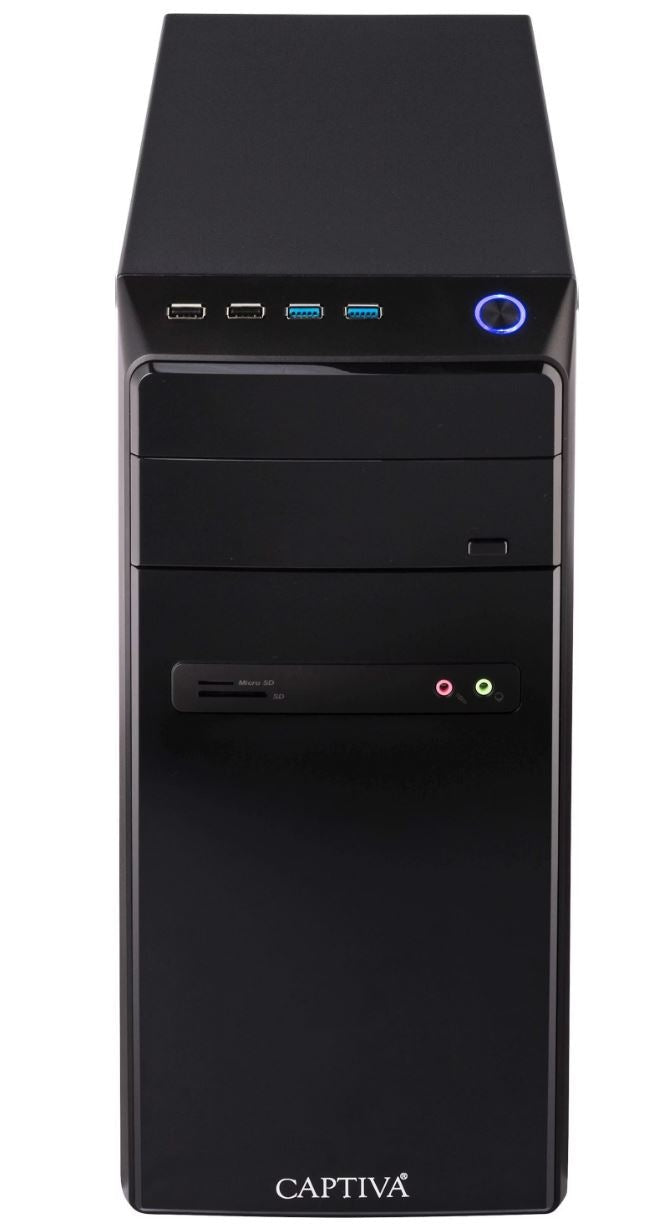 CAPTIVA PC Power Starter R98-535 - Ryzen 7 5700G, 8GB RAM, 500GB SSD, WLAN, Win 11 Home afbeelding 1