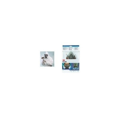 3M Atemschutz-Halbmasken-Set 6223M A2P3R 9tlg. Inhalt:1x6200M 2x6055 4x5935 2x501 afbeelding 1