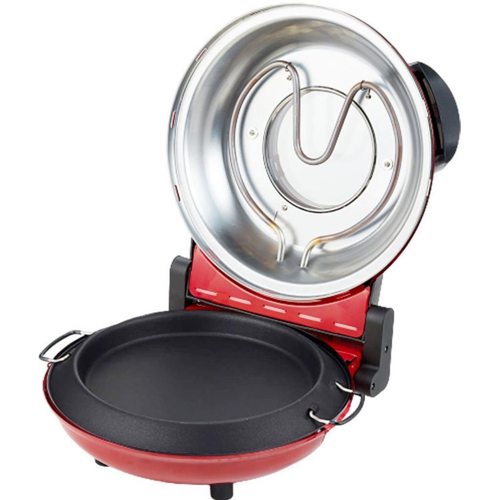 Schäfer Pizza Oven 32 cm 1200W Red