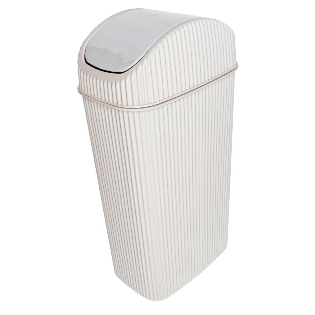 Alythia Waste Bin 4 L Beige for Bathroom and Kitchen