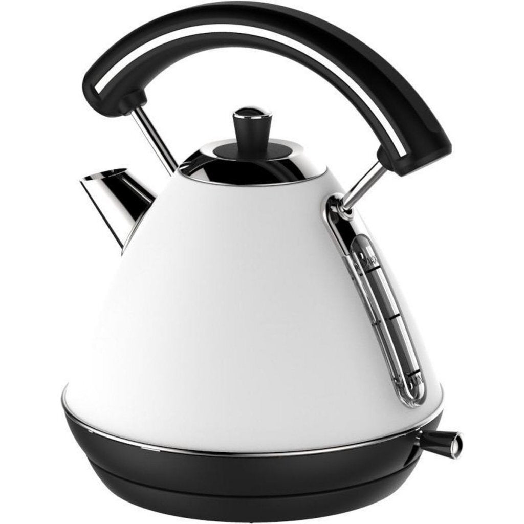 Schäfer Retro Kettle 1.7 L 2200W White/Black/Stainless Steel