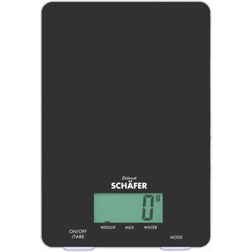 Schöfer Digital Kitchen Scale Black