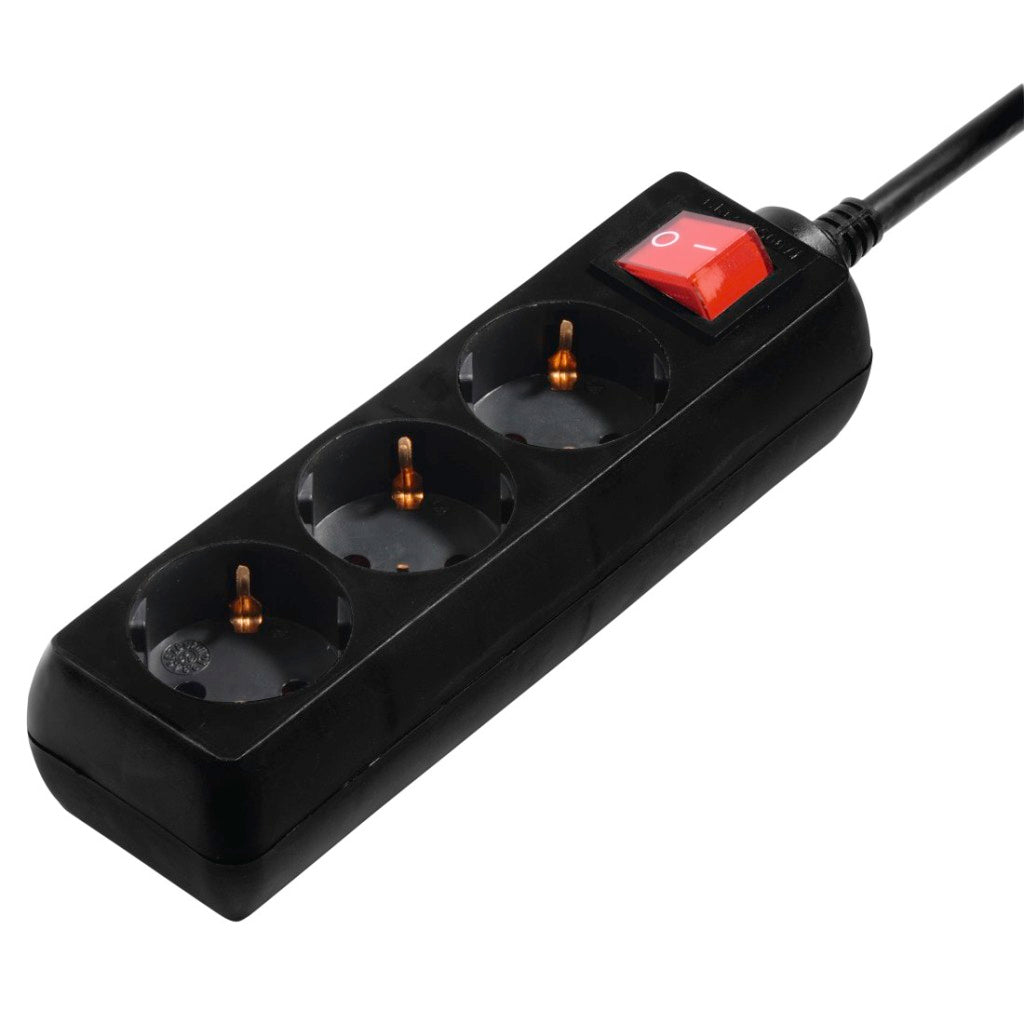 Hama Distribution Panel 3 Sockets with Switch 5 m White