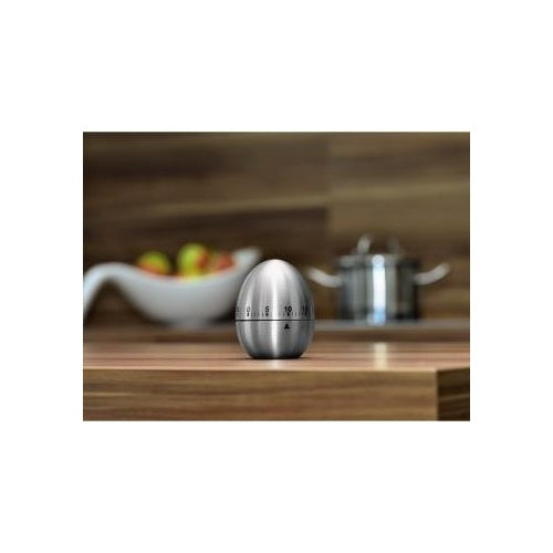 Xavax Eieruhr mit Timer (Ø x H) 55 mm x 75 mm Edelstahl (00095302) afbeelding 1