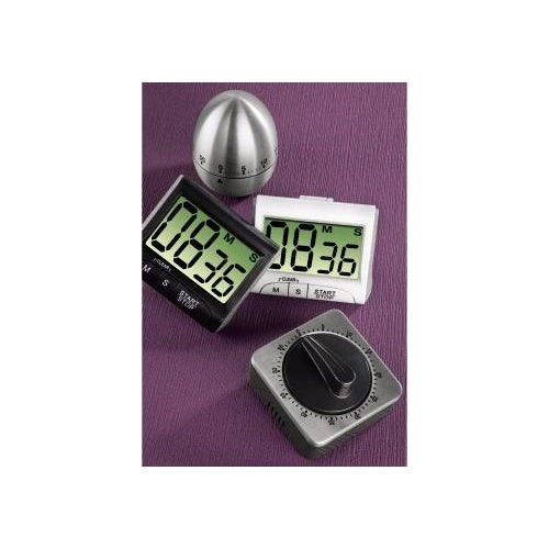 xavax Kurzzeitwecker "Countdown", digital, black Küchentimer aus Kunststoff, Kurzzeitmesser mit Timer- und - 1 Stück (95304) afbeelding 1