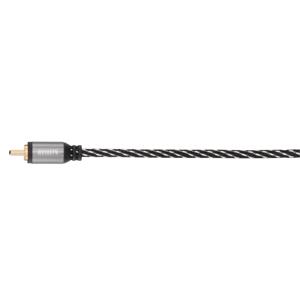 Avinity Digital RCA Cable 1 Plug - 1 Plug Fabric Gold Plated 1.5 M