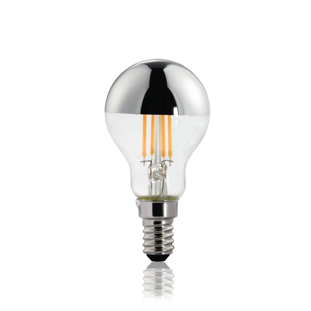 Xavax LED Filament E14 400lm Replaces 35W Droplet Bulb Warm White