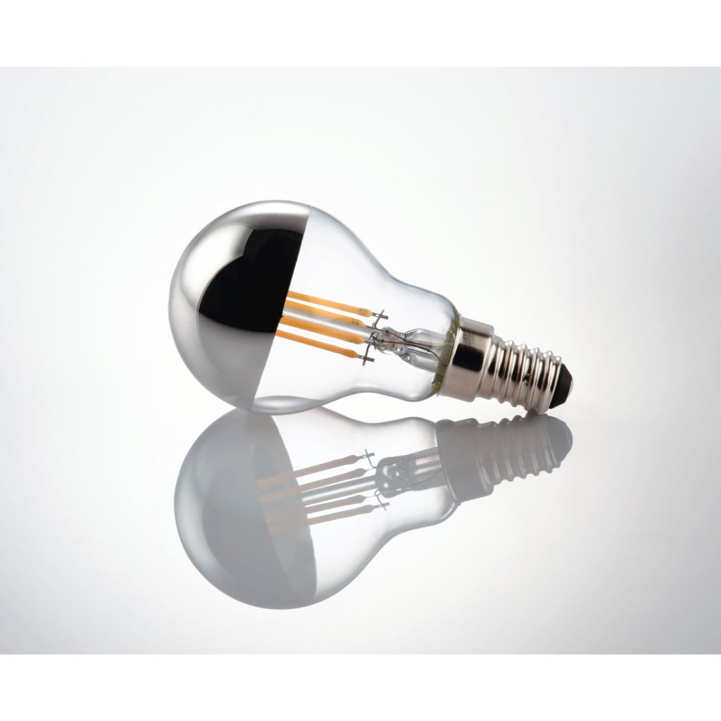 Xavax LED Filament E14 400lm Replaces 35W Droplet Bulb Warm White