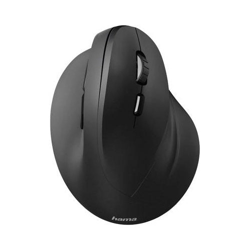 Hama EMW-500 - Vertikale, ergonomische Funkmaus - 6 Tasten - Schwarz (00182699) afbeelding 1