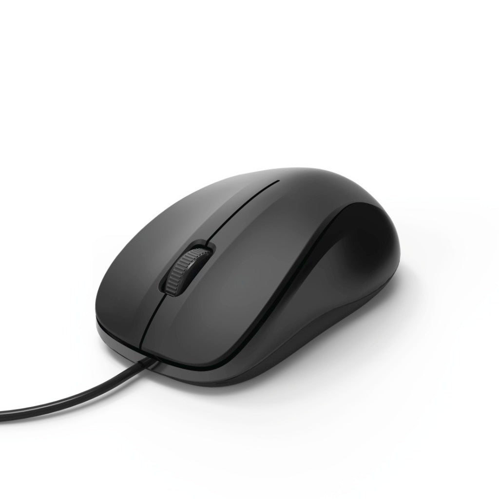 Hama 3-Button Optical Mouse MC-300 with Cable Black