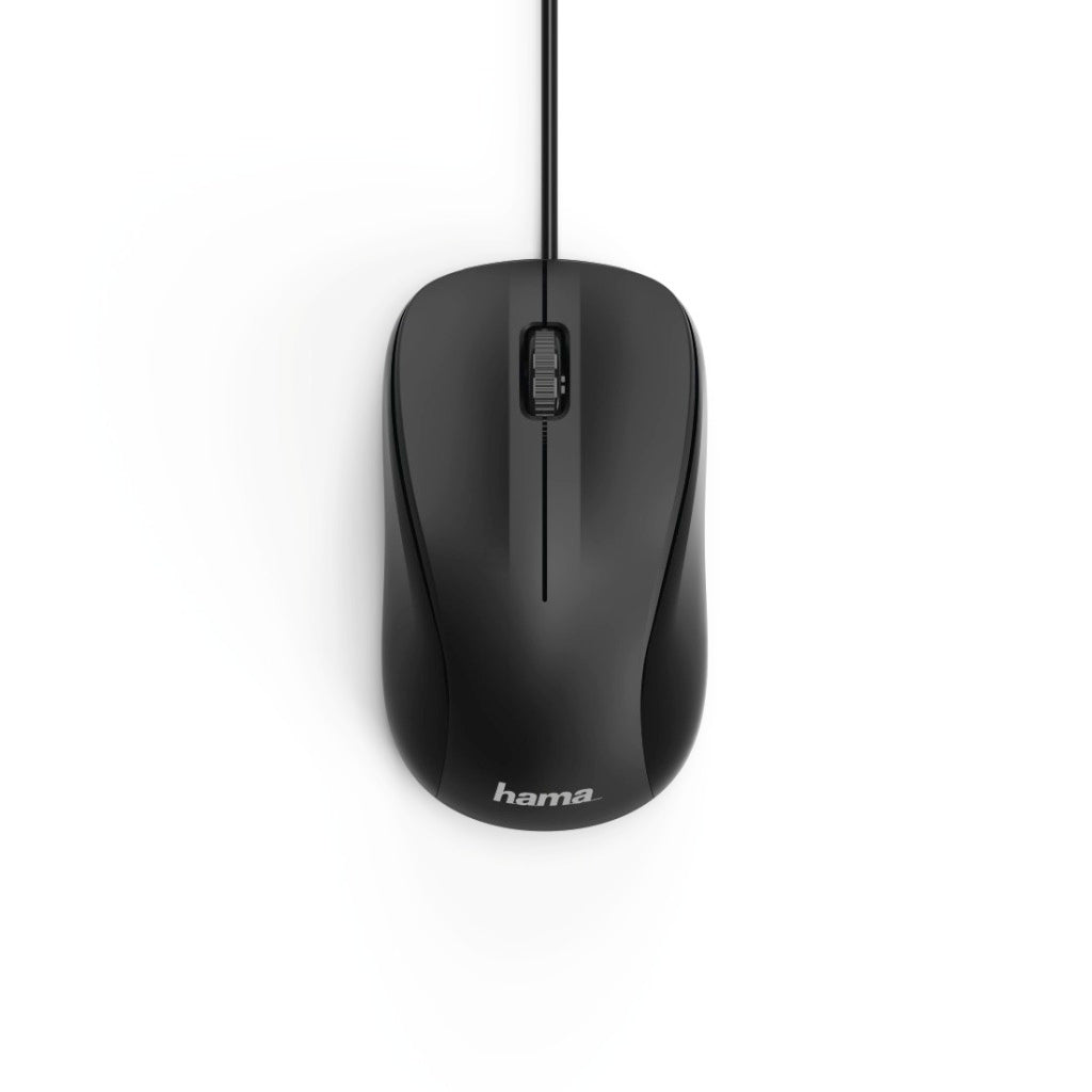 Hama 3-Button Optical Mouse MC-300 with Cable Black