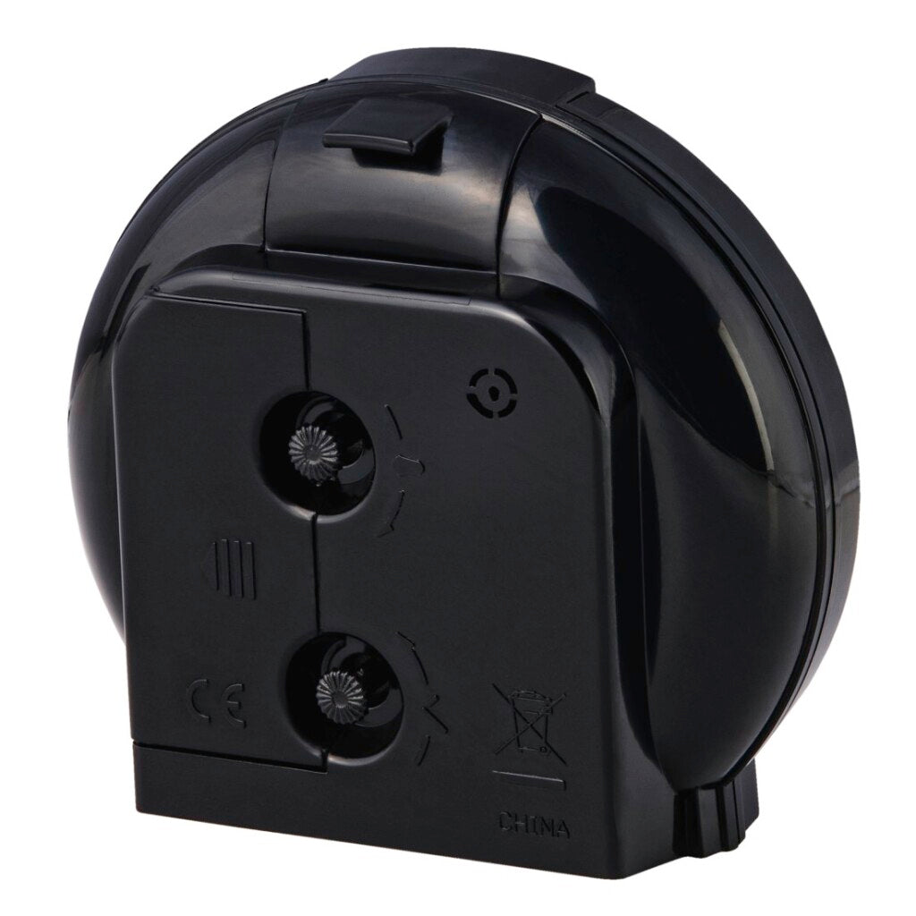 Hama Classic Alarm Clock Low Noise - Black/White
