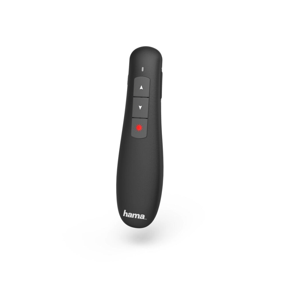 Hama Wireless Laser Presenter X-Pointer 2.4 GHz RF Red Laser for Presentations