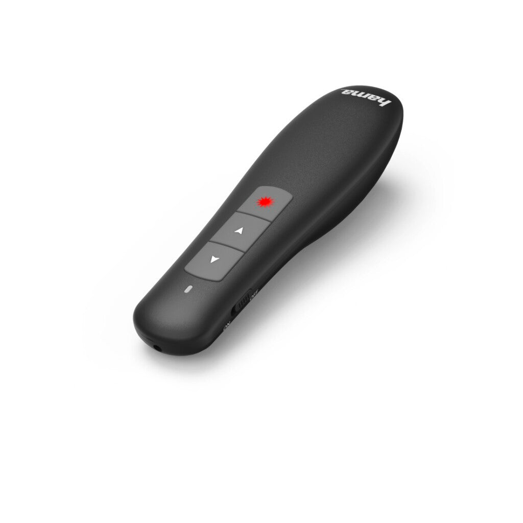 Hama Wireless Laser Presenter X-Pointer 2.4 GHz RF Red Laser for Presentations