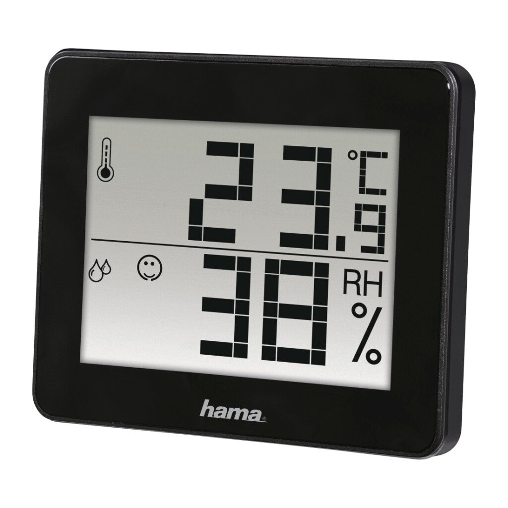 Hama Thermo-Hygrometer TH-130 - Black