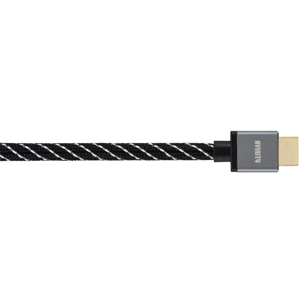 Avinity Ultra High Speed HDMI Cable Gold Plated 8K 2 m Aluminum/Black