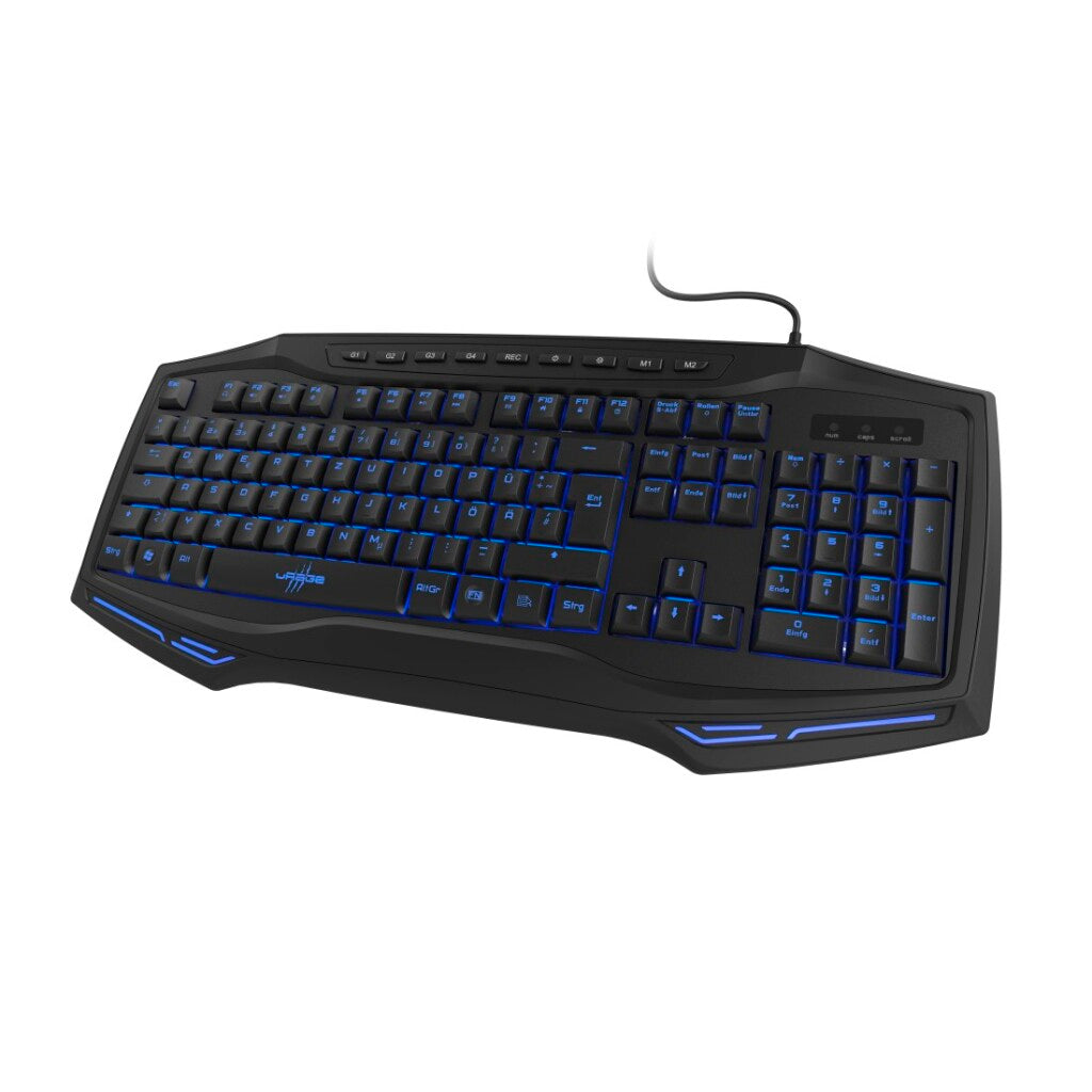 URage Exodus 300 Illuminated Gaming Keyboard - QWERTY US Layout