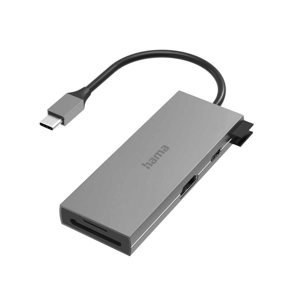 Hama USB-C Hub Multiport 6 Ports 2x USB-A USB-C HDMI™ SD MicroSD 6-poorts