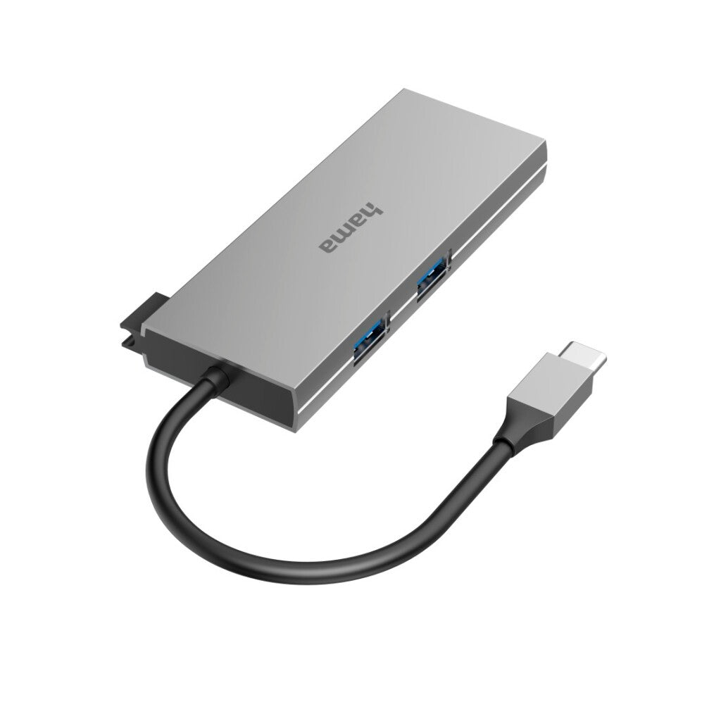 Hama USB-C Hub Multiport 6 Ports 2x USB-A USB-C HDMI™ SD MicroSD 6-poorts