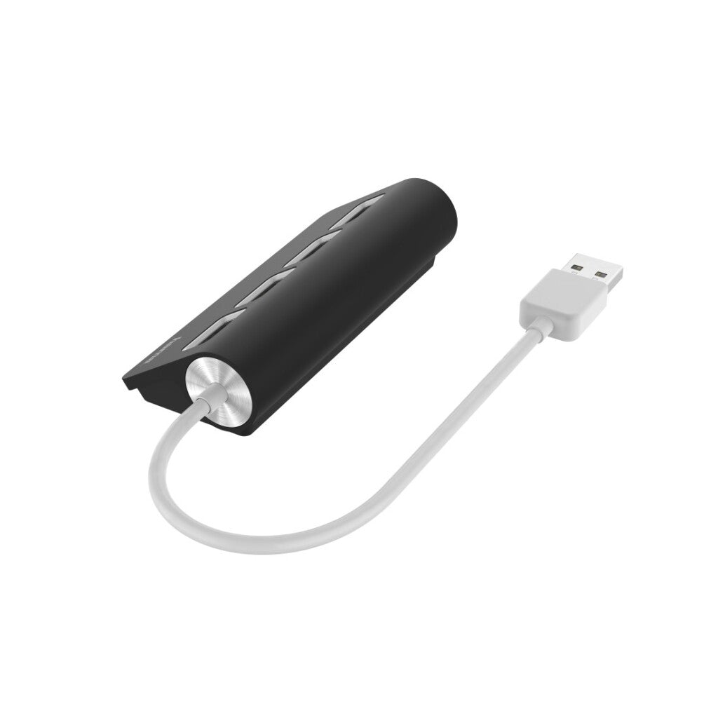 Hama USB Hub 4-Port USB 2.0 480 Mbit/s Black