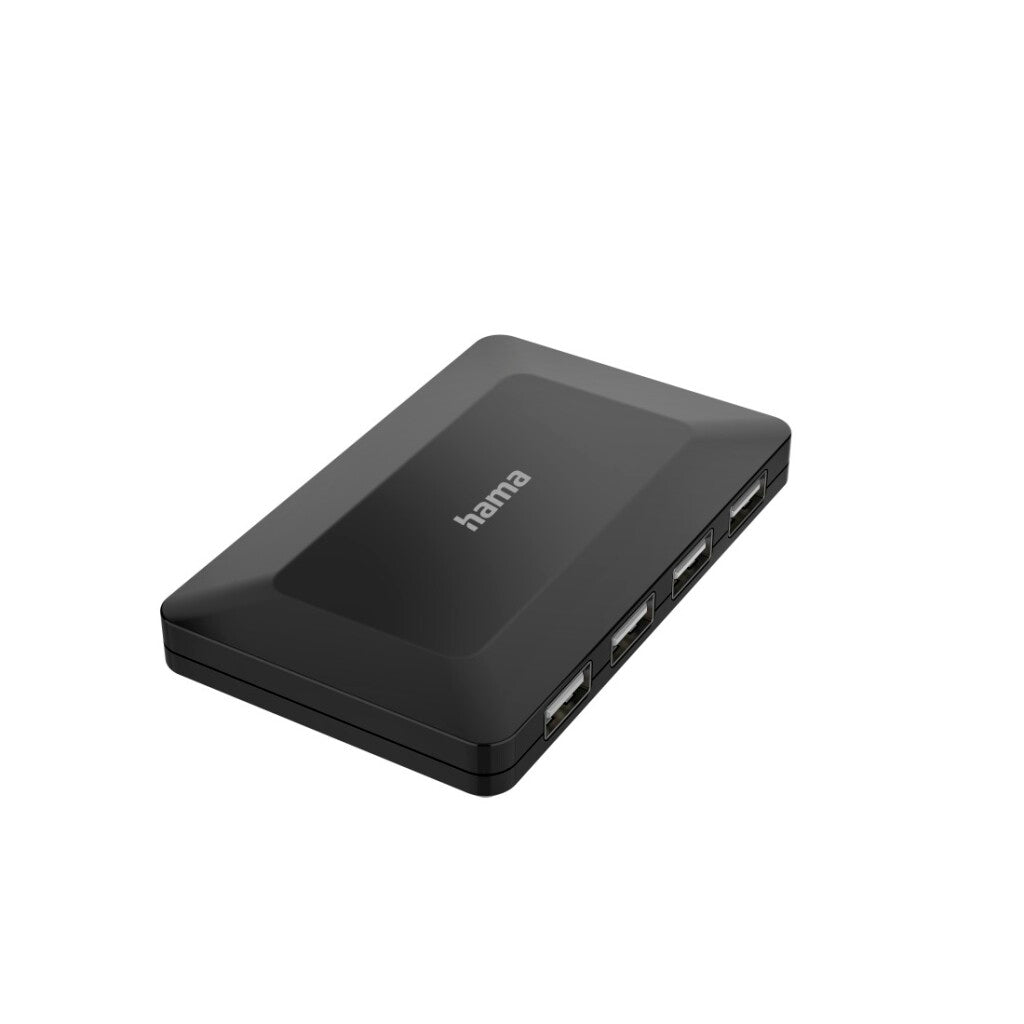 Hama USB Hub 4-Port USB 2.0 480 Mbit/s Incl. Cable and Power Adapter