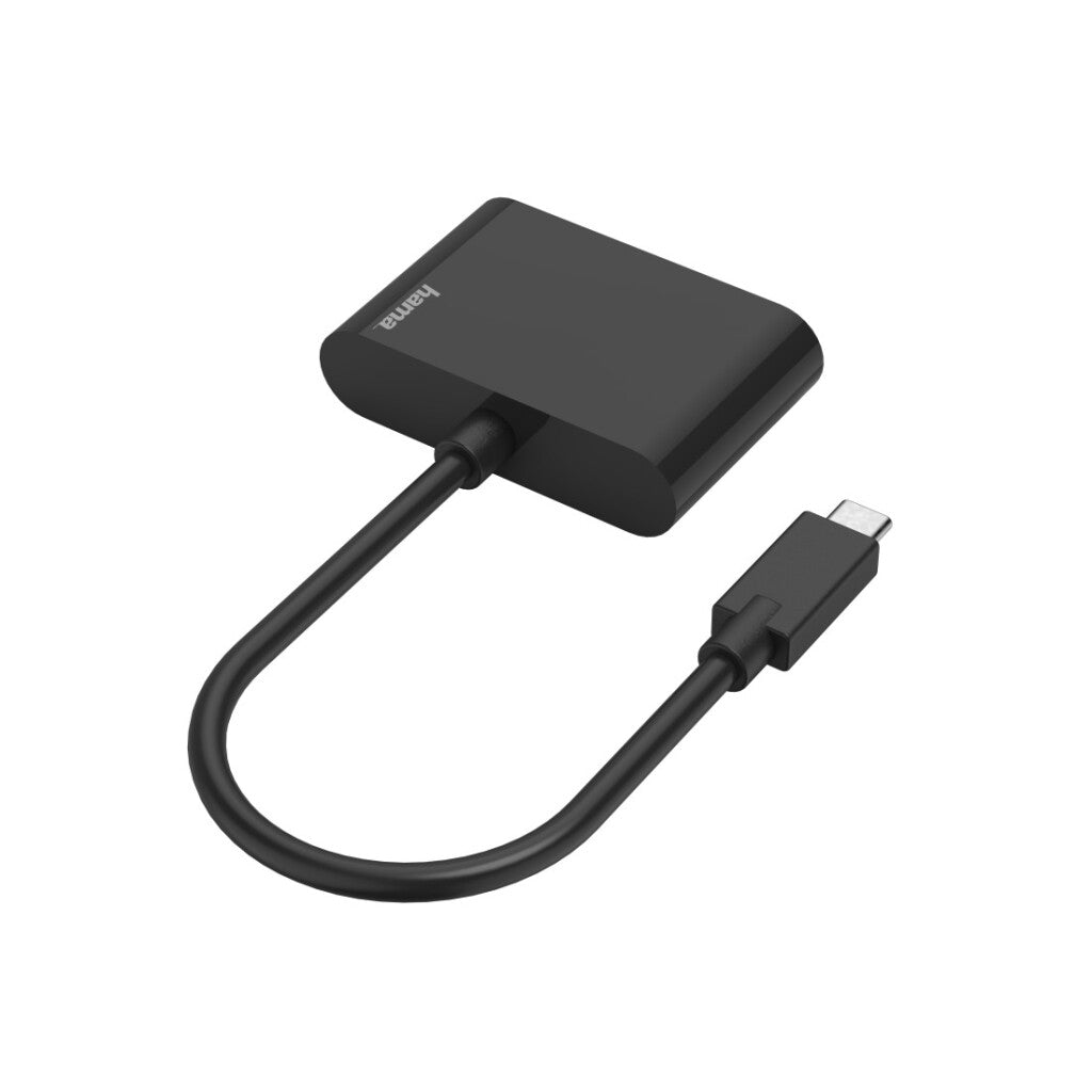 Hama Video Adapter 2-in-1 USB-C Plug - VGA & HDMI Connection Ultra-HD 4K