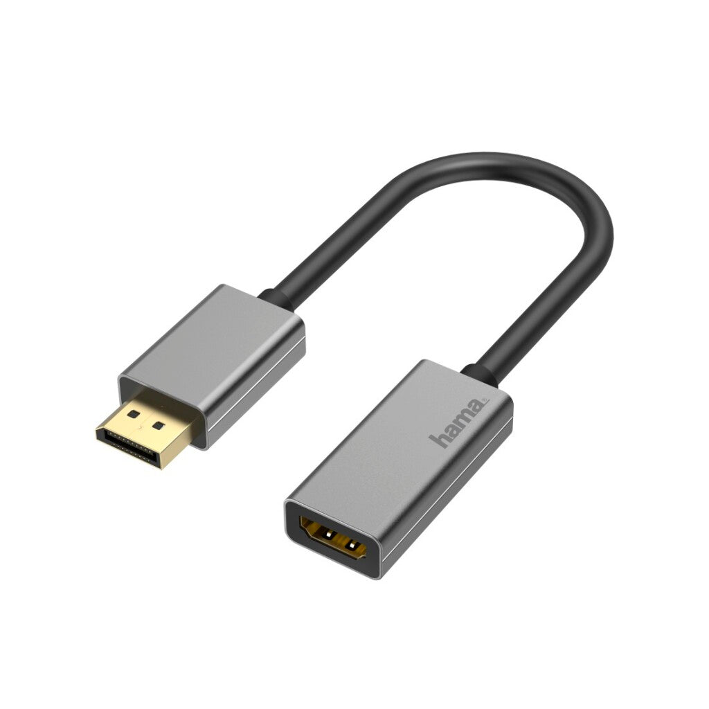 Hama Video Adapter DisplayPort Plug - HDMI™ Connector Ultra-HD 4K for PC, Notebook