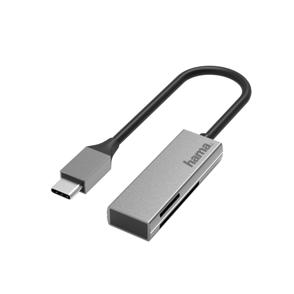 Hama USB Card Reader USB-C USB 3.0 SD/microSD Alu