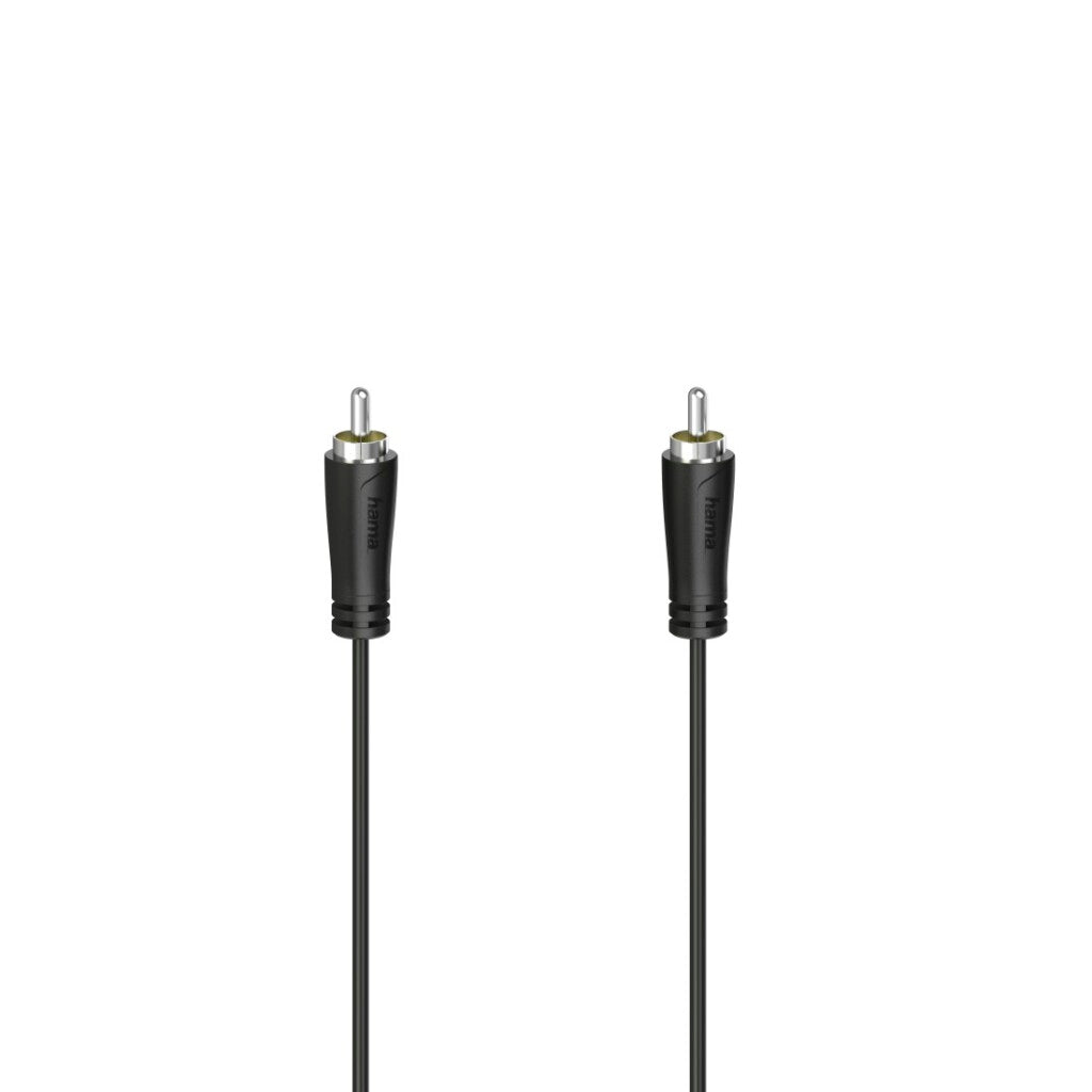 Hama Audio Cable Digital RCA Plugs 1.5 M for Blu-ray Players and Amplifiers
