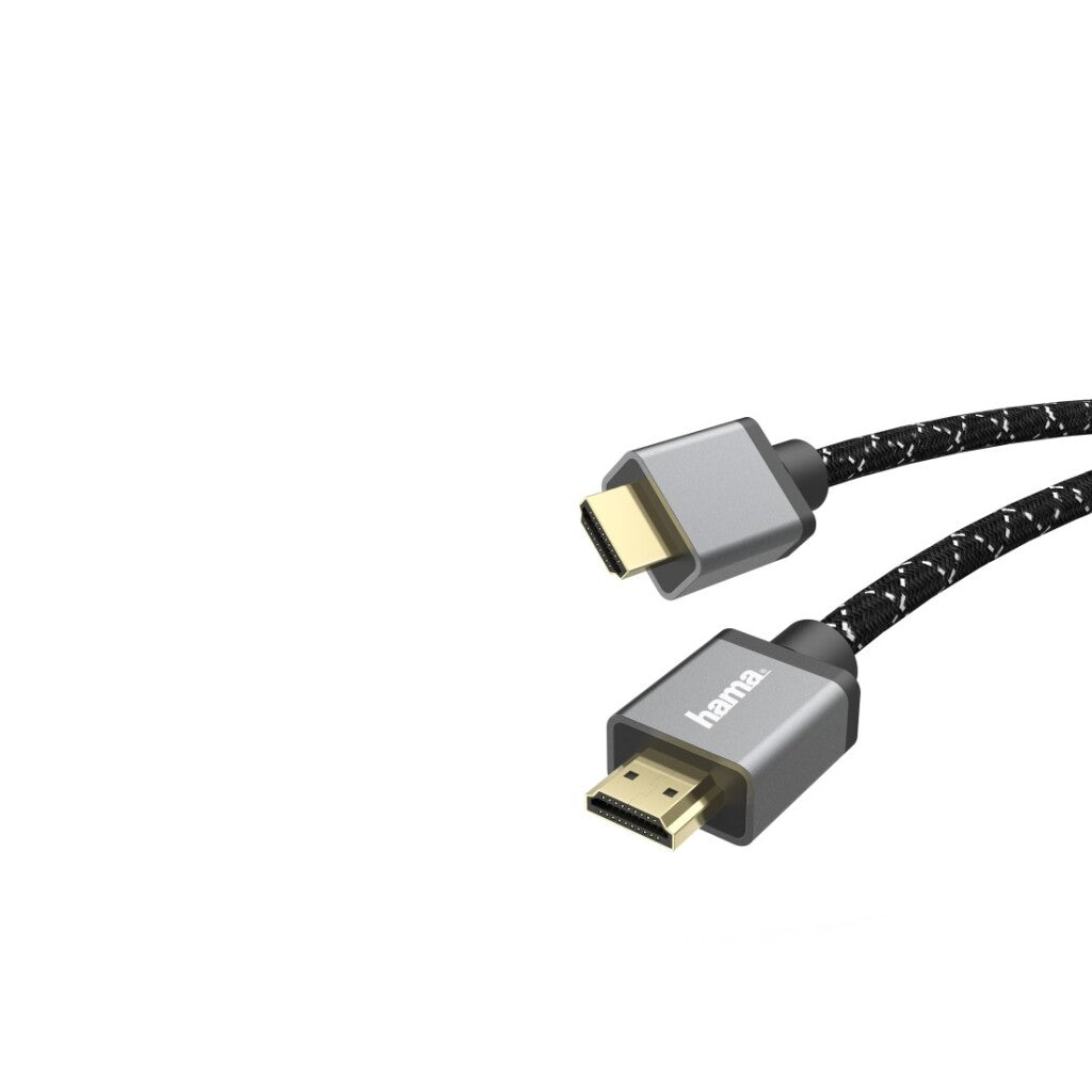 Hama HDMI Cable Ultra High Speed Gold Plated 8K 3 m Aluminum/Black