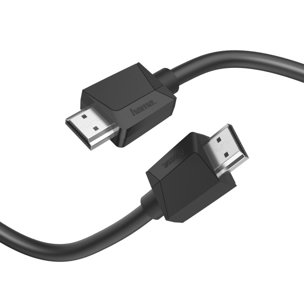 Hama High Speed HDMI Cable 4K with Ethernet 1.5 m Black - Ultra HD Quality