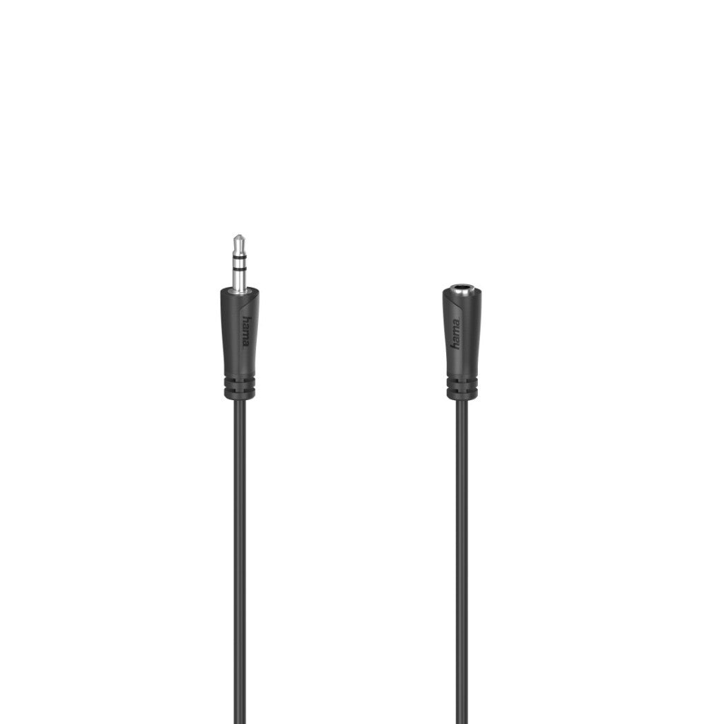 Hama Audio Extension Cable 3.5 mm Jack Stereo Coupling 1.5 M for MP3 Players