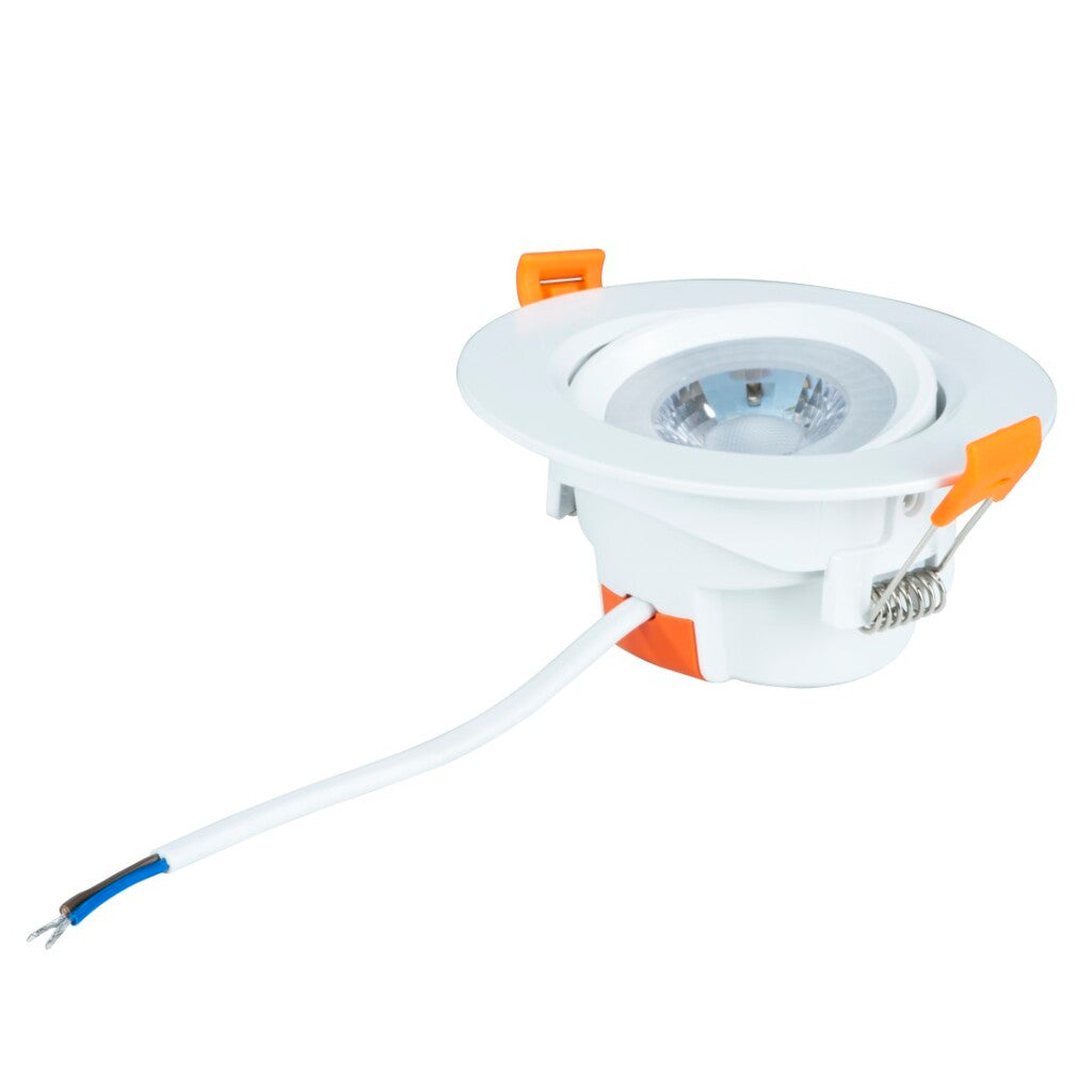 Xavax LED Recessed Spotlight Set of 3 7W 450lm Warm White