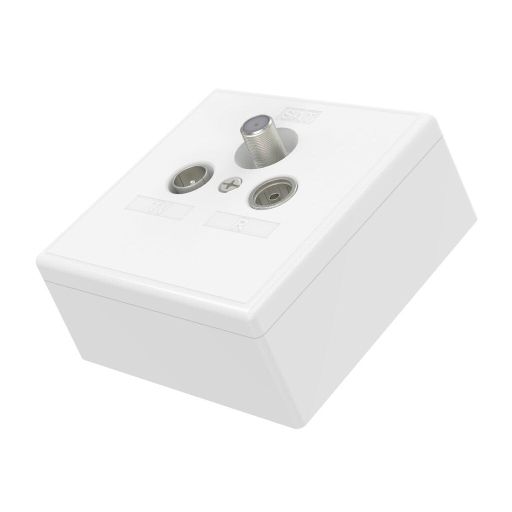 Hama Universal Antenna Box SKITU End Box 0 DB 4 In 1