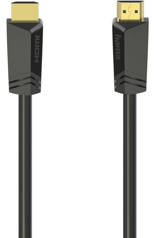 Hama High Speed HDMI-Kabel, Stecker - Stecker, 4K, Ethernet, vergoldet, 7,5 m (00205008) afbeelding 1