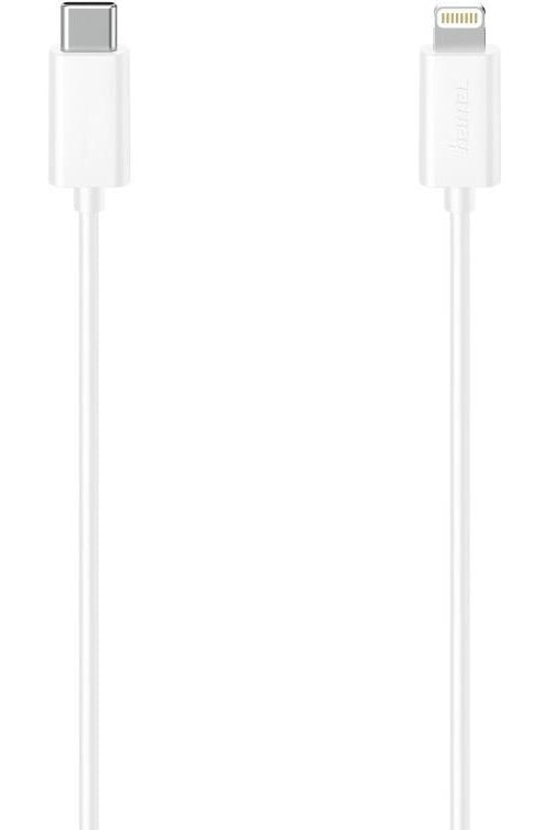 Hama USB-C-Kabel für Apple iPhone/iPad mit Lightning Connector, USB 2.0, 1,50 m (00200645) afbeelding 1