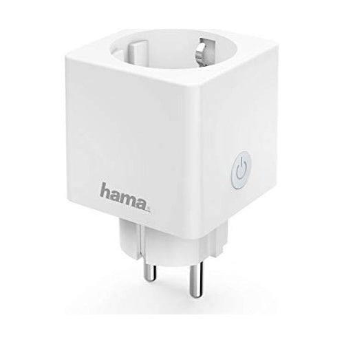 Hama "Mini" - Intelligente Steckdose - kabellos - Wi-Fi - 2,4 Ghz - weiß (00176575) afbeelding 1