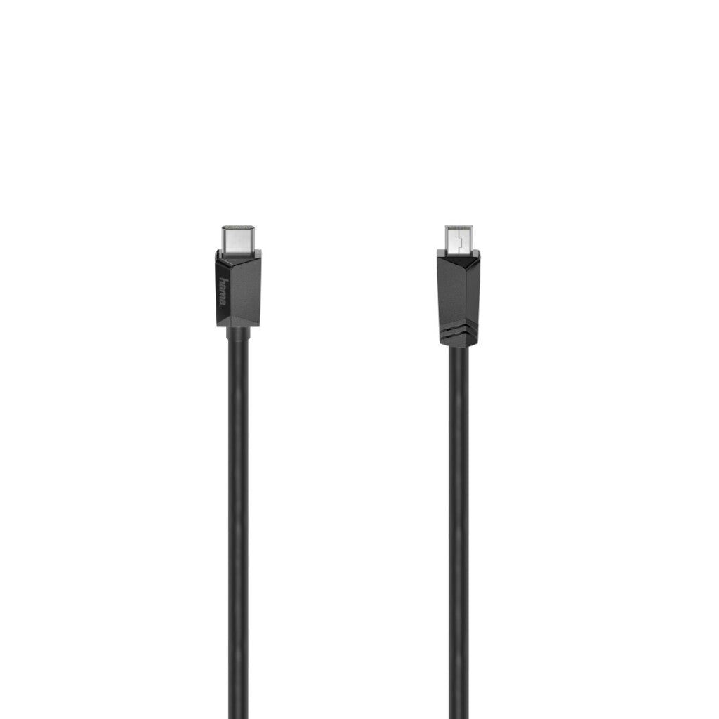 Hama USB-C Cable USB-C Plug - Mini USB Plug USB 2.0 480 Mbit/s 0.75 M
